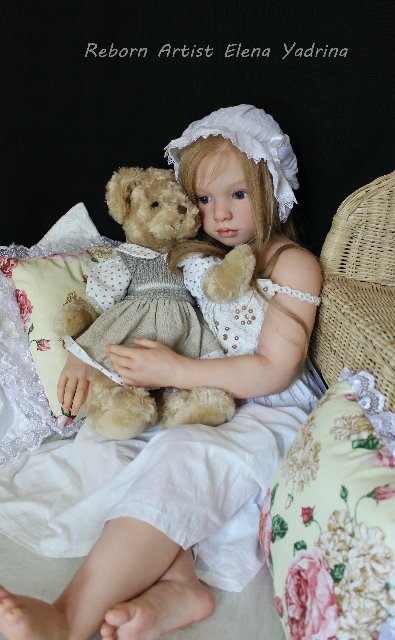 Сама нежность... Куклы реборн Елены Ядриной