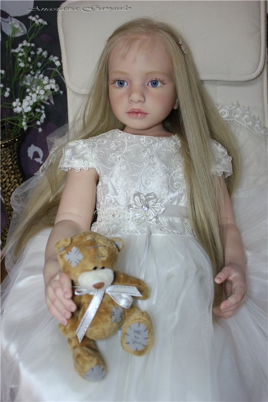 Алеся... Леся, Лесенька. Кукла реборн Анастасии Гангало