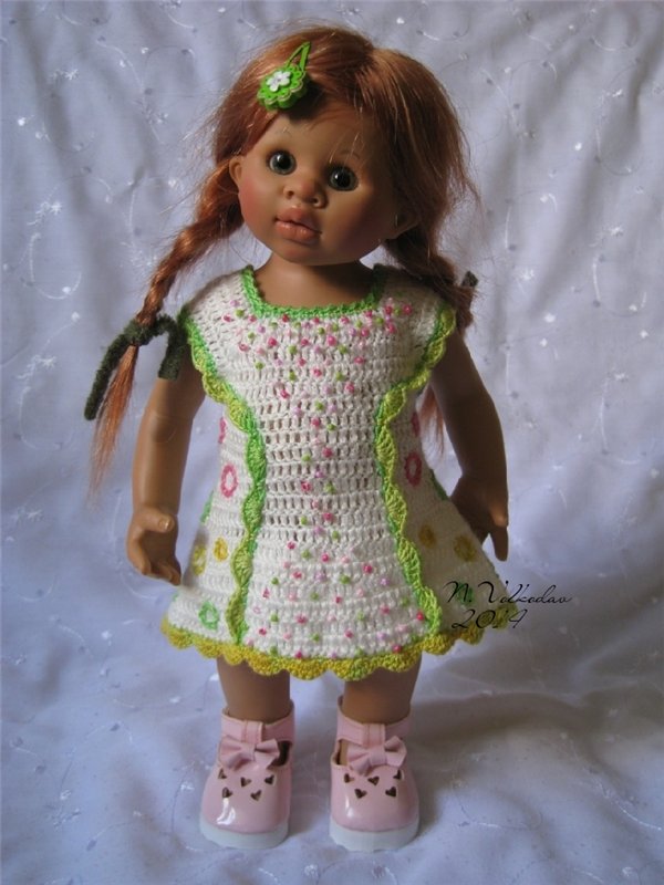 Вспоминая весну. Авторская одежда для кукол