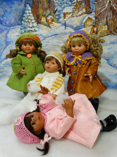 Прогулка зимним вечером. Вихтели Rosemarie Anna Muller