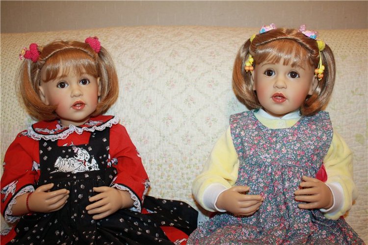 Гляжусь в тебя как в зеркало... Две сестрички Тувочки от Sissel Bjorstadt Skille