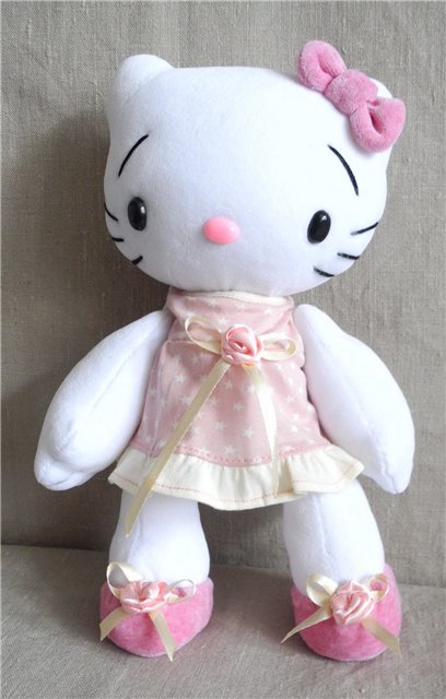 Мягкое чудо котёнок китти (фото 4)