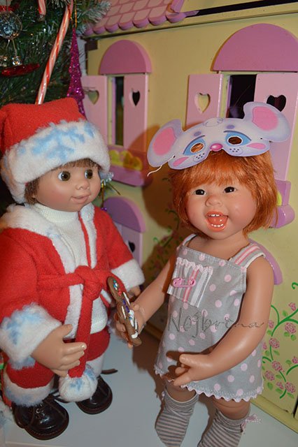 А к вам приходил Дед Мороз? Вихтели Rosemarie Anna Muller