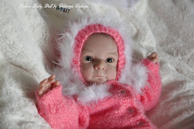 Моя малышка из нового молда Matis от Gudrun Legler. Куколка реборн Виктории Вишни