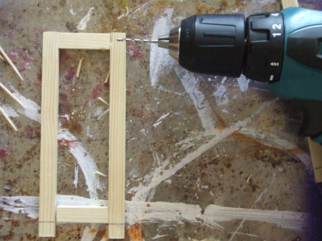 Мастер-класс "Создание ширмы для кукольного румбокса масштаба 1:12" (фото 4)