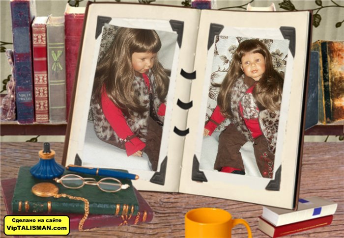 Новый наряд Мелани и фотосессия в красно-коричневых тонах