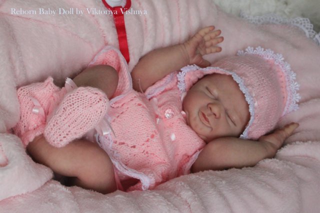 Крохотулька Angeli от Elisa Marx. Куколка реборн Виктории Вишни
