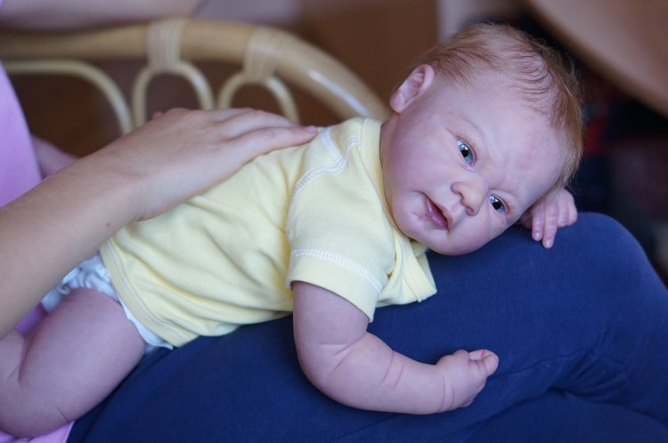 Мой Сережка. Малыш реборн из молда Madison (фото 6)