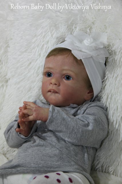 Настенька из сказки Морозко! Куколка реборн Виктории Вишни