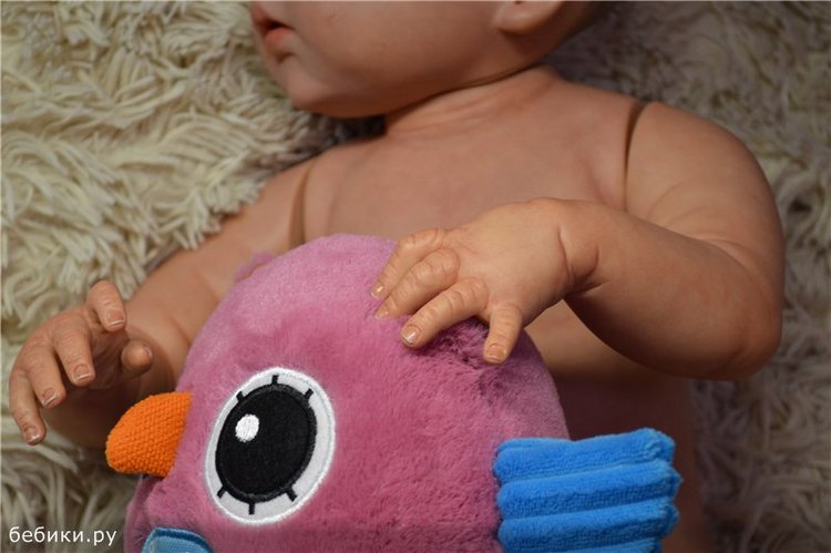 Кукла реборн Cameron модифицированный, силикон-винил (фото 6)