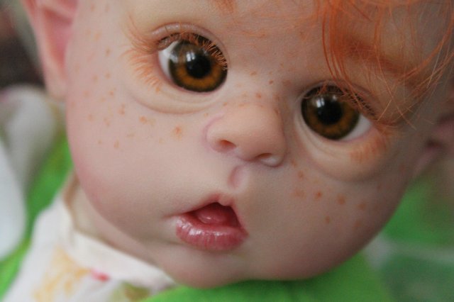 Чудо в перьях, кукла-реборн Элины Кудрявцевой