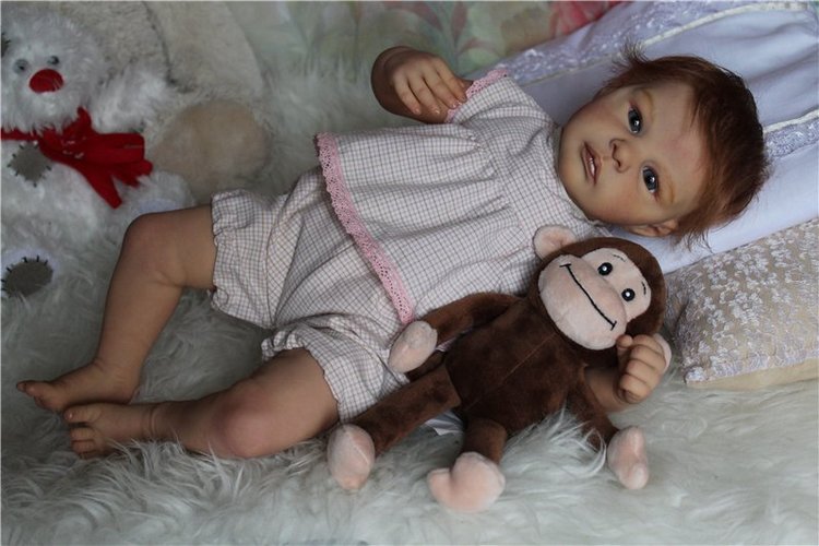 Моя серьезная малышка реборн Оуэн (фото 9)