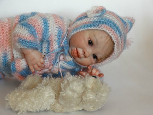 Капочка в новом наряде — Куклы Реборн (Reborn): домашние фото