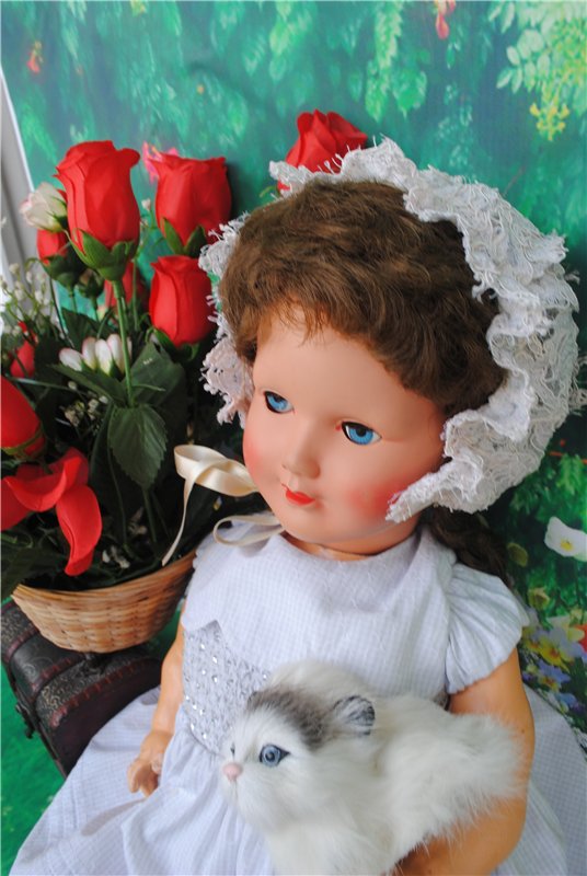 Чепчик - наша радость, чепчик - вдохновение. Сшила Милка чепчик - всем на удивление