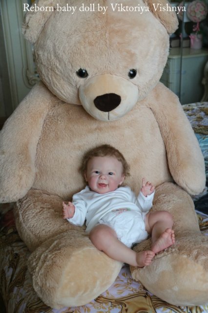 Мейзи... Куколка Реборн Виктории Вишни