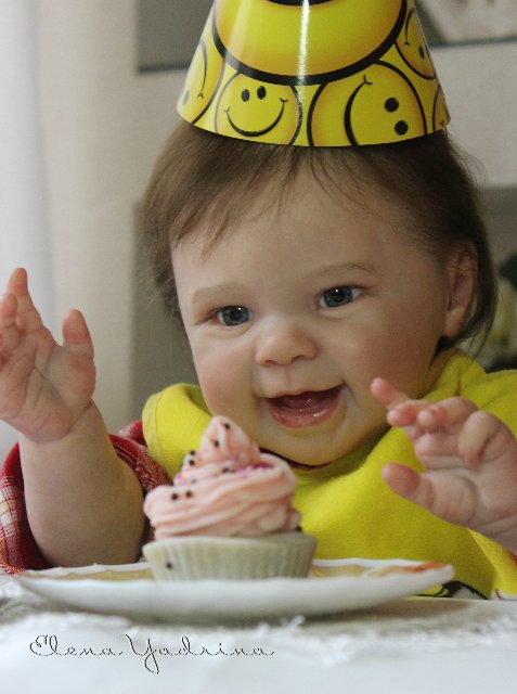 Дарю свою улыбку! Куклы реборн Елены Ядриной