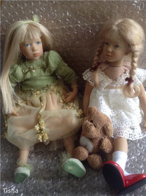 Мои малышки Химочки, куклы от A. Himstedt