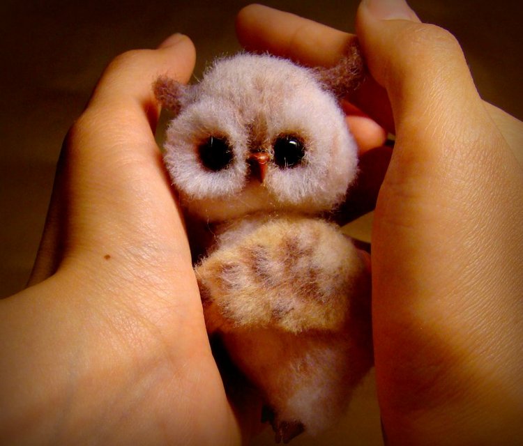 Совушка. Авторская игрушка Ольги Чернухо