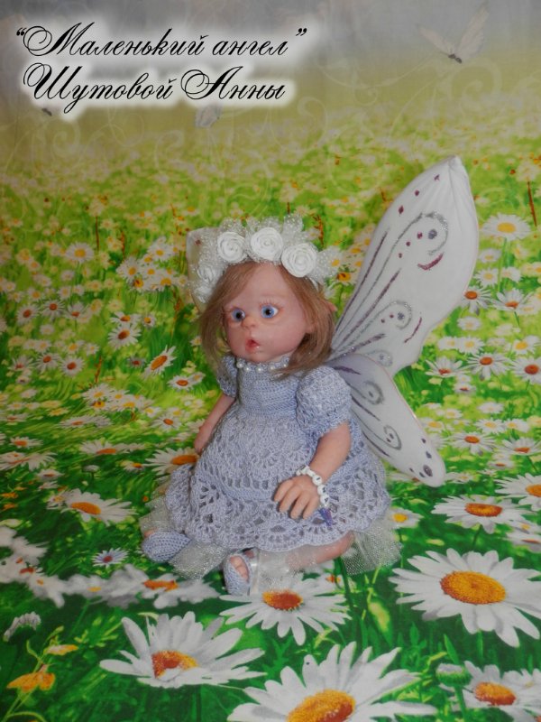 Крошка Дюймовочка. Кукла реборн Шутовой Анны (фото 7)