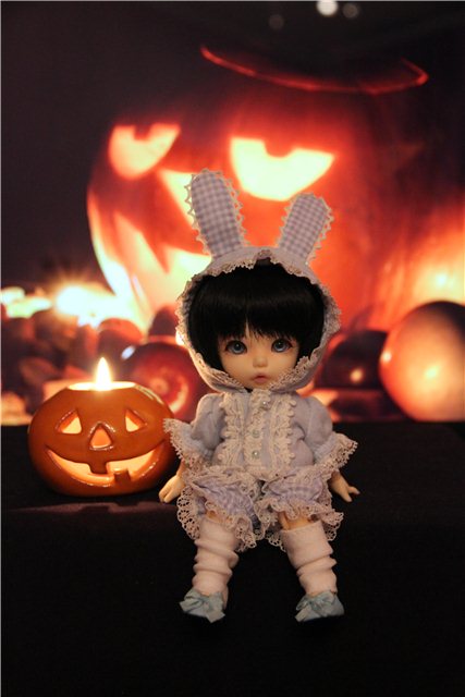 Веселого Хеллоуина! Лилу и Амели! Куколки БЖД | Бэйбики Веселого Хеллоуина! Лилу и Амели! Куколки БЖД