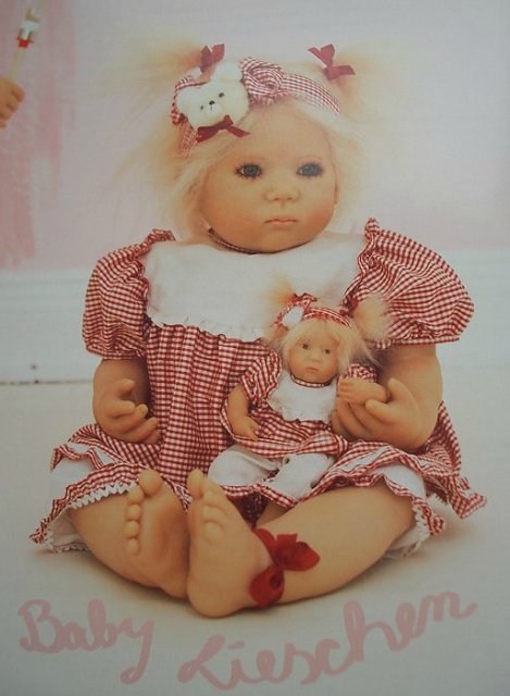 Маленький хомячок-baby Lieschen от Annete Himstedt