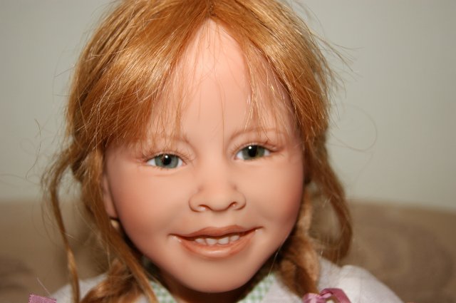 Катя по фамилии Плюшок. Коллекционная кукла Heidi Plusczok