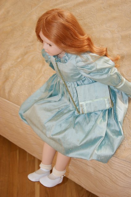 Мари Кристин от Хильдегард Гюнцель для Walterhauser puppenfaktur - зеленоглазое чудо