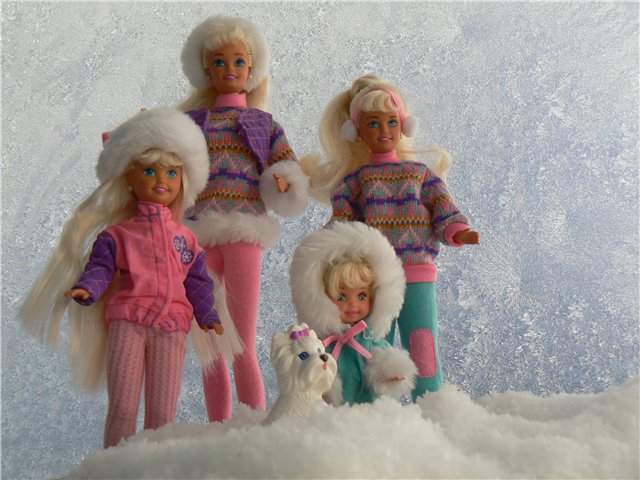 Скоро зима — Куклы Barbie (Барби): Looks (фото 6)