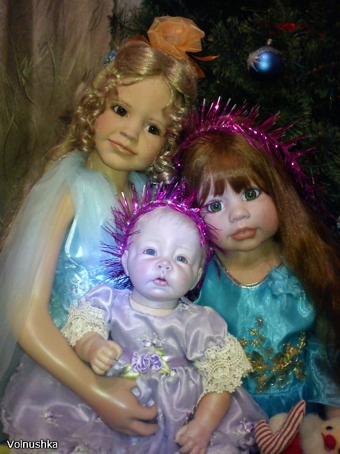Три девицы вечерком — Куклы Monika Levenig и Monika Peter (фото 6)