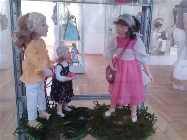 Выставка авторских кукол и медведей Тедди "Кукольный вернисаж" в Нижнем Новгороде 2012