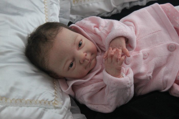 Девочка Ника. Куколка реборн Вишни Виктории