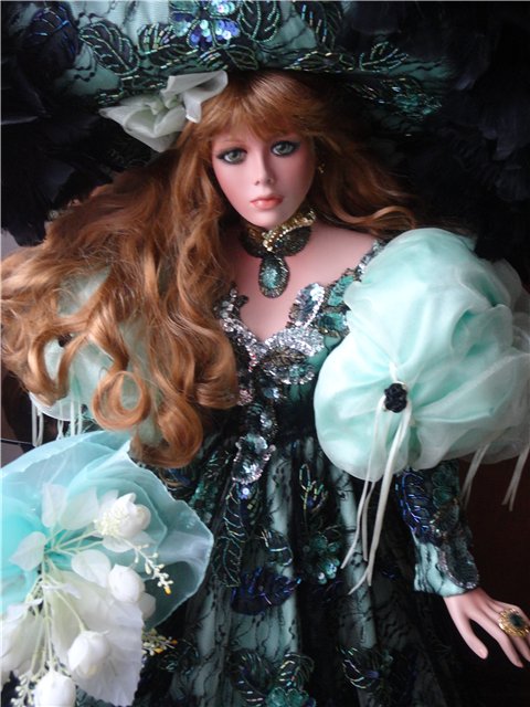 Фарфоровая красавица Куппер, коллекционная кукла от Русти (Rustie) (фото 3)