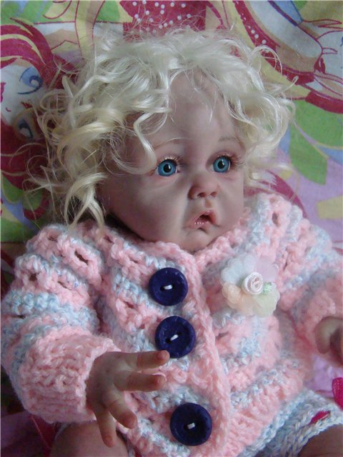 И снова девочка с острыми ушками. Авторская кукла Кондрашовой Ирины