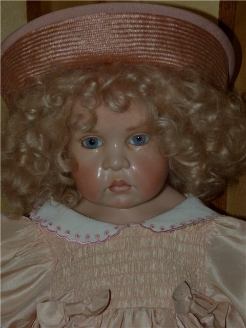 Девочки в соломенных шляпках.Анемона (Anemone) Хильдегард Гюнцель