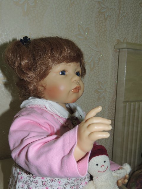 Нежная малышка Надюша от Bettine Klemm