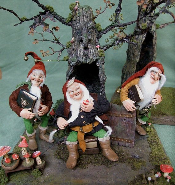 Микромир Силке Янас-Шлессер. Куклы Silke Janas-Schloesser dolls