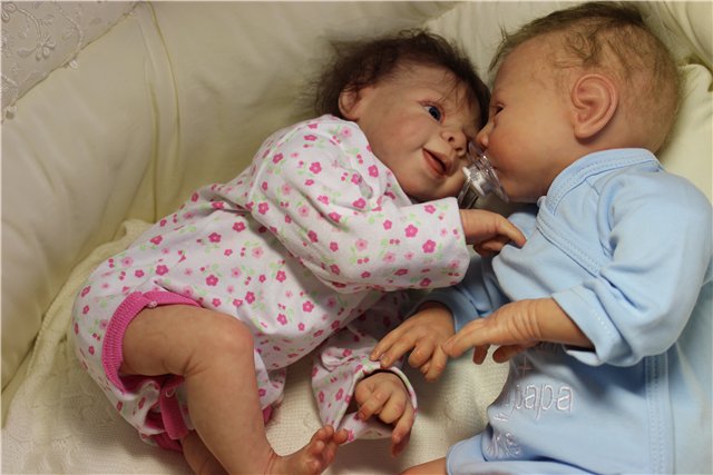 Мои двойняшки-реборнята! Ростя и Марьяша (фото 5)