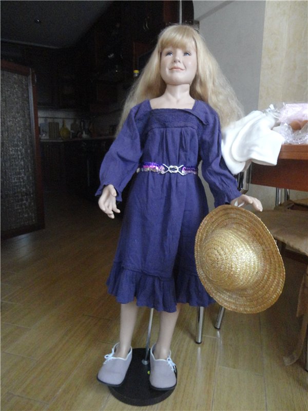 Хочу вам представить моих коллекционных кукол, которые живут в моем доме (фото 8)