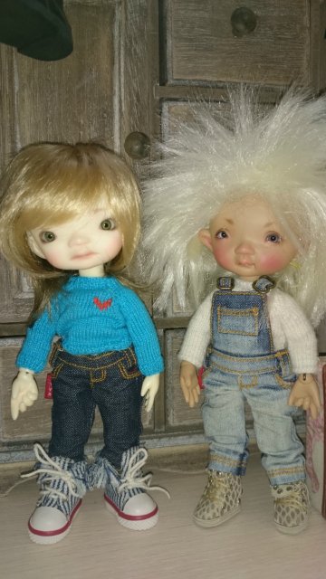 Волшебные малыши Ирреалики - Irrealdoll Enyo vanilla и Irrealdoll Dryo toffe. I часть. Знакомство