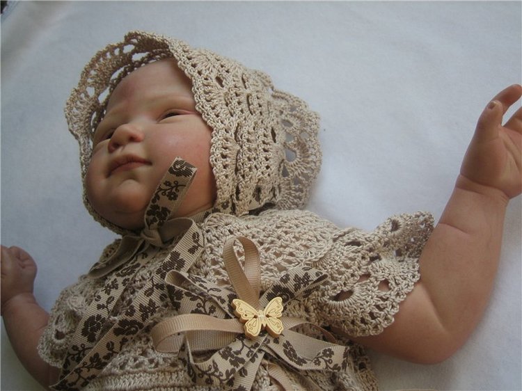 Платье цвета Кофе с молоком (фото 5)