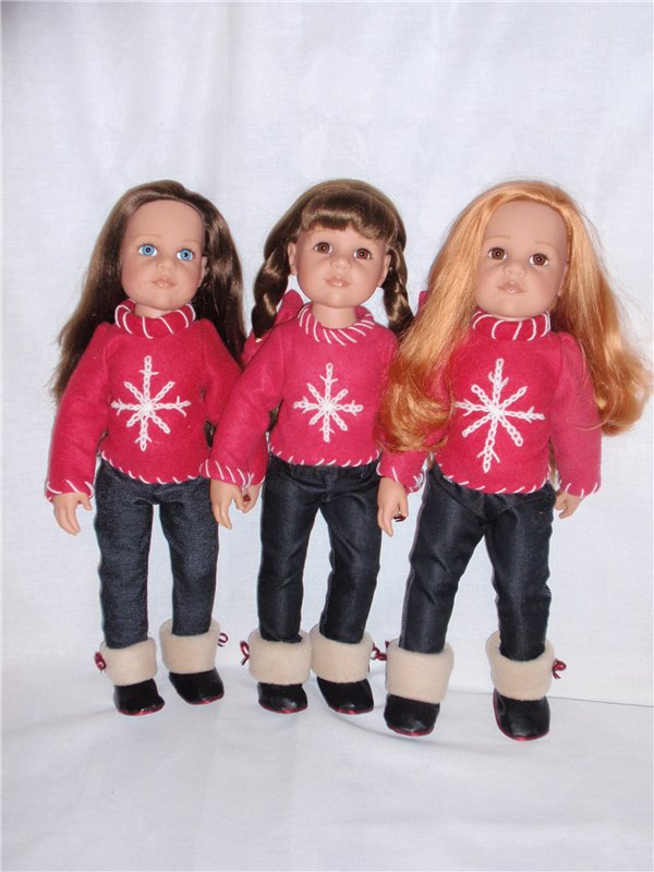 Зима еще с нами. Зимняя коллекция одежды для малышек Gotz