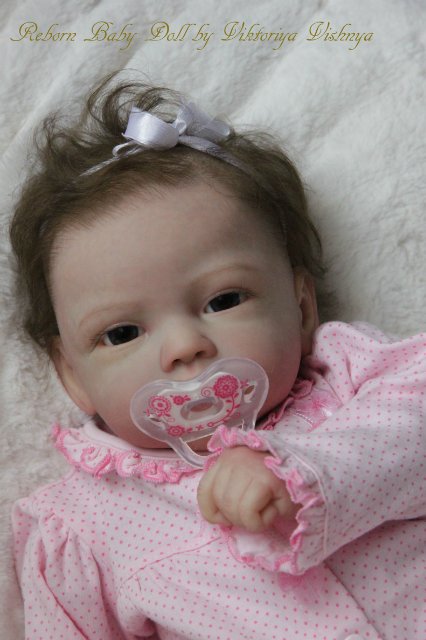 Кайли... Куколка реборн Виктории Вишни