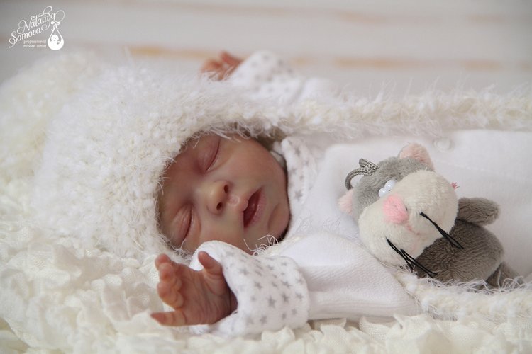 Моя маленькая ягодка Яна. Кукла реборн Наталии Сомовой