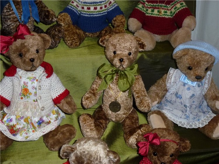 Медвежья история. Авторские мишки Тедди на выставке MoscowFair 2015 | Бэйбики Медвежья история. Авторские мишки Тедди на выставке MoscowFair 2015 (фото 2)