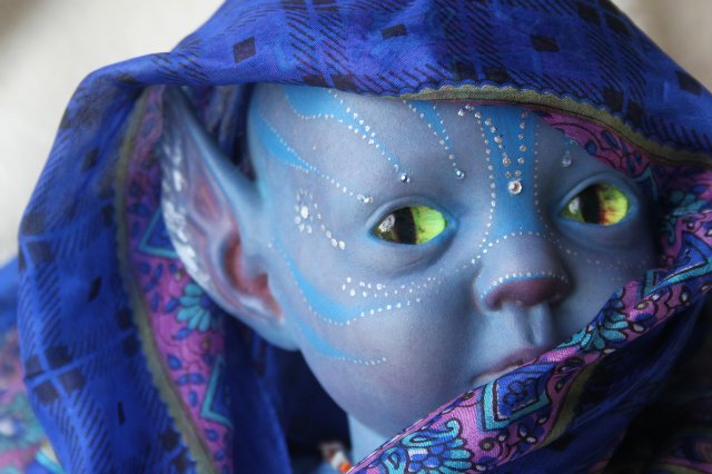 Аватарёнок Вишно (защитник) - кукла от Элины Кудрявцевой (фото 8)