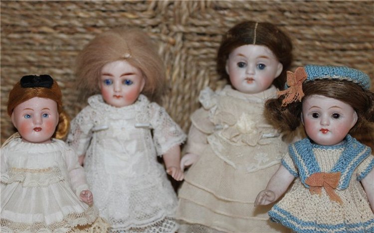 Красавица миньонетта | Бэйбики Красавица миньонетта — Антикварные куклы Mignonette (Миньонетта): карманные (фото 9)