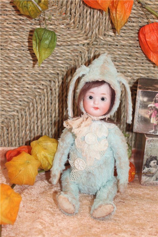 Вторая жизнь. Тедди-долл из антикварной головки Walter & Sohn (фото 5)