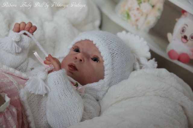 Аделиночка 2... Куколка реборн Виктории Вишни