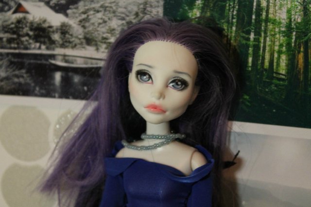 Моя новенькая - голова ooak Монстр Хай Спектра на теле Симба (фото 3)