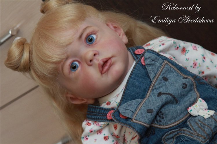 Вилмочка, преображение... Кукла реборн Эмилии Аредаковой